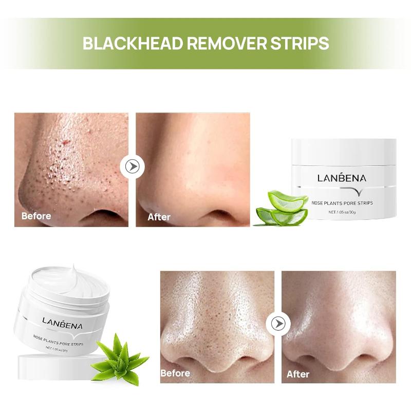 LANBENA Blackhead Mask With 60 Pcs Strips