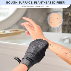 2 Pack Exfoliating Mitt for Remove Dead Skin