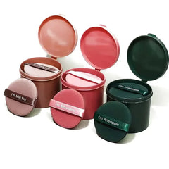 7pcs dual-use makeup puff set for dry and wet application