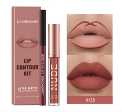 Lip Liner Combination Suit No Stain On Cup Matte Lip Gloss Suit
