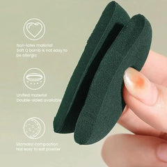 7pcs dual-use makeup puff set for dry and wet application