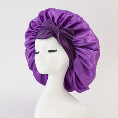 Women's Satin Solid Bonnets