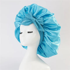 Women's Satin Solid Bonnets