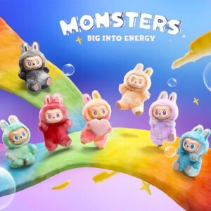 THE MONSTERS Big into Energy Series-Vinyl Plush Pendant Blind Box